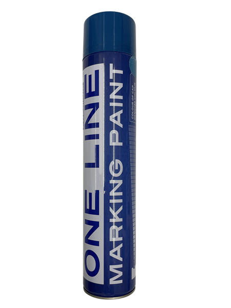 One Line Temporary Line Marker Spray - Blue