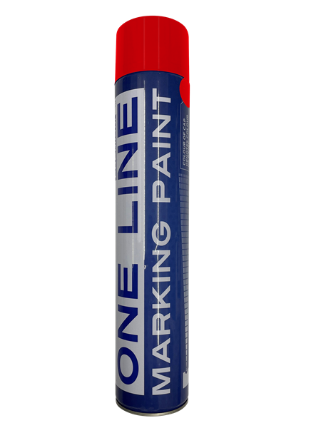 One Line Temporary Line Marker Spray - Orange