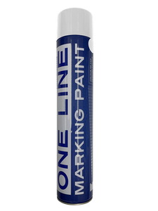 One Line Temporary Line Marker Spray - White