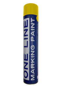 One Line Temporary Linemarker Spray - Yellow