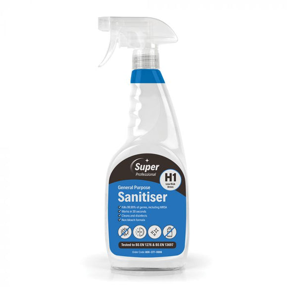 Super General Purpose Sanitiser Spray - 750ml