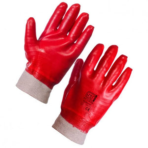 PVC Knit Wrist Gloves - EN388